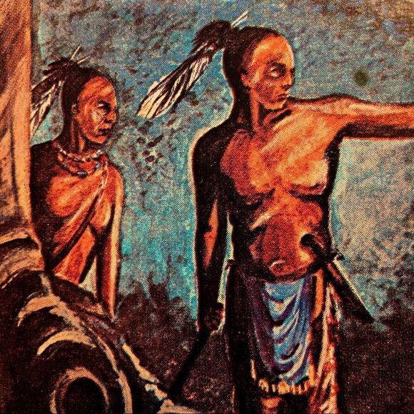 VTG Thanksgiving Columbus Die Cut Decor - Picture 14 of 16